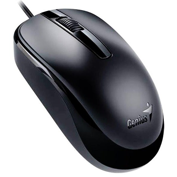 Genius DX120 USB Wired Mouse Black OfficeMax NZ