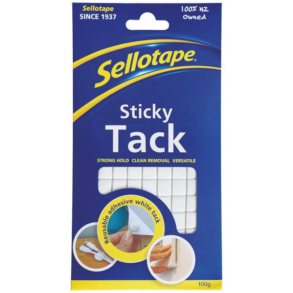 Sellotape Sticky Tack 100g White OfficeMax NZ