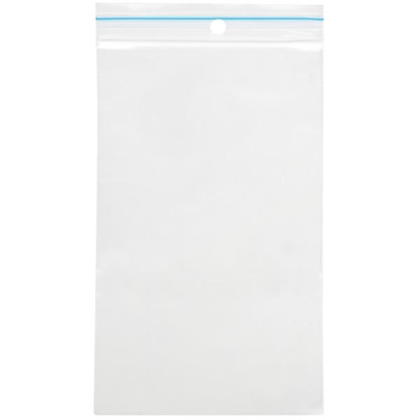 Resealable Plastic Bags 75x130mm Clear, Pack of 100 | OfficeMax NZ
