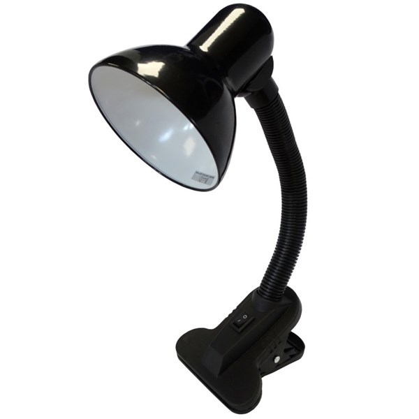 Sansai Clip on Desk Lamp Black OfficeMax NZ