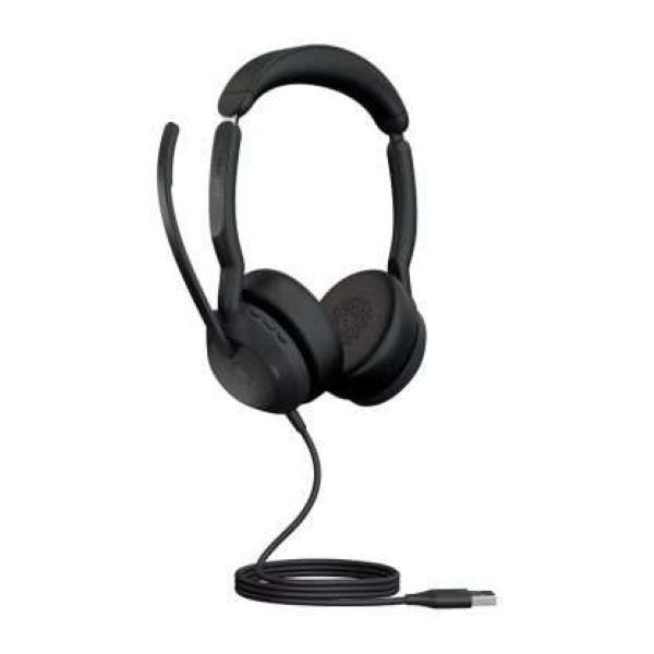 Jabra Evolve2 50 UC Stereo USBA Wired Headset OfficeMax NZ