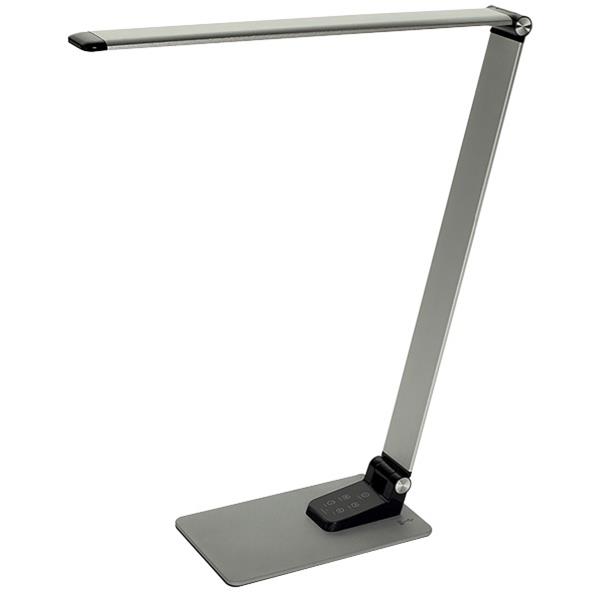 Nero LED Desk Lamp 3 Light Settings USB Charging Aluminium OfficeMax NZ