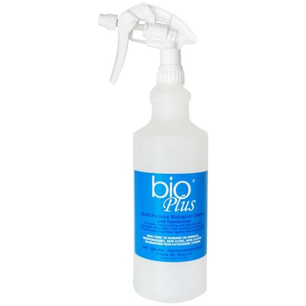 BioPlus Urinal Cleaner Empty Trigger Spray Bottle Kit 1L OfficeMax NZ
