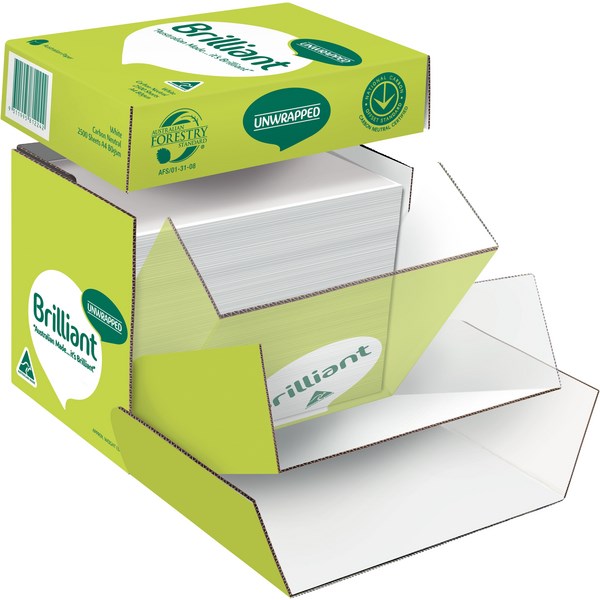 Reflex Propak A4 80gsm White Copy Paper, Box of 2500 OfficeMax NZ