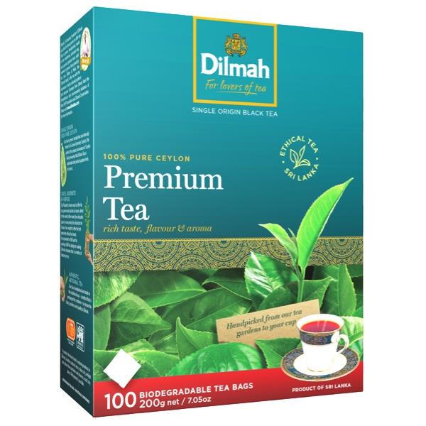 Dilmah Premium Tagless Tea Bags, Box of 100 OfficeMax NZ