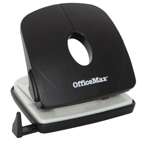 OfficeMax Premium 2 Hole Punch Medium Duty Black OfficeMax NZ