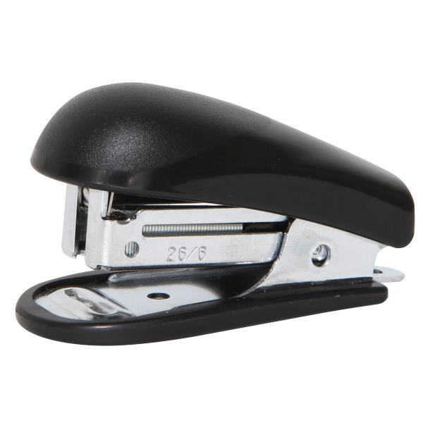 OfficeMax Mini Stapler With 1000 Staples 20 Sheet Black OfficeMax NZ