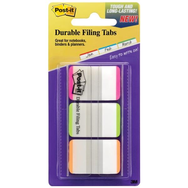 Postit® Index Tabs 686PGOT Assorted Colours 66 Tabs OfficeMax NZ