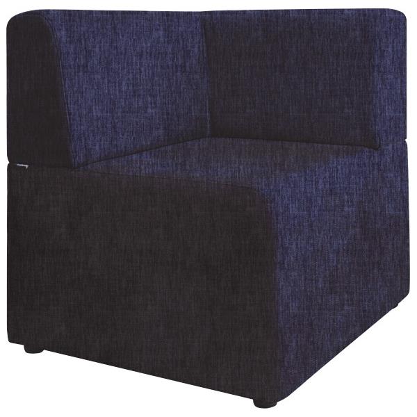 FurnNZ Snug Sofa Corner Unit Keylargo Fabric/Navy OfficeMax NZ