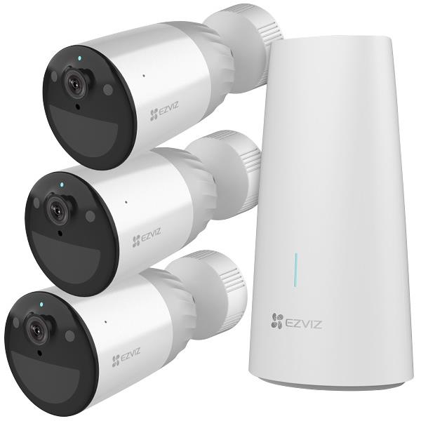 Ezviz BC1 WireFree 3 Security Camera Kit OfficeMax NZ