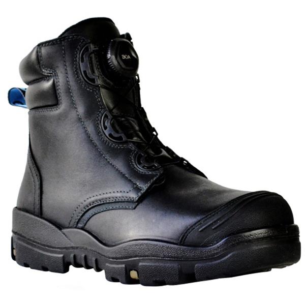 Bata Ranger Safety Boots Boa Lacing Black Size 10 OfficeMax NZ