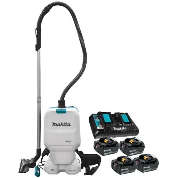 Makita LXT 36V Dry Backpack Vacuum Cleaner Kit 5.5L OfficeMax NZ
