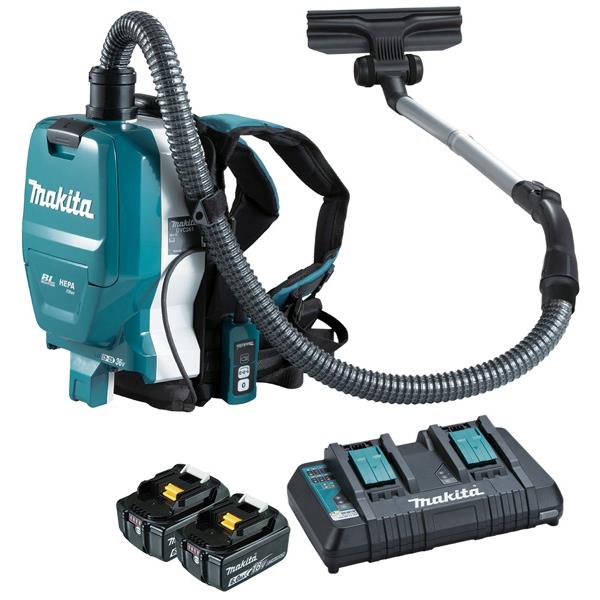 Makita X2 LXT Vacuum Cleaner Kit Backpack Dry 36V OfficeMax NZ