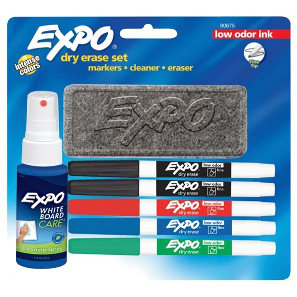 Expo Assorted Colours Dry Erase Starter Kit Fine Tip OfficeMax NZ