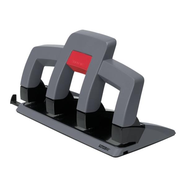 Rapid SP34 Press Less 4 Hole Punch 30 Sheet Black OfficeMax NZ