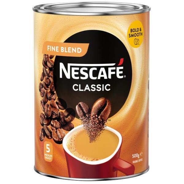 NESCAFE Fine Blend Instant Coffee 500g OfficeMax NZ