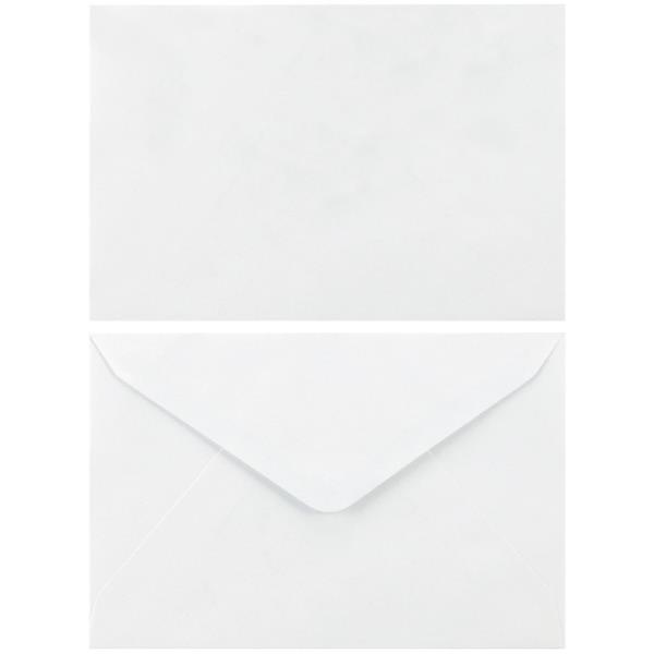 Croxley Card Envelopes 127x194mm White 133086, Box of 250 OfficeMax NZ