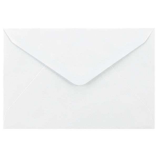 Croxley Card Envelopes 127x194mm White 133086, Box of 250 OfficeMax NZ