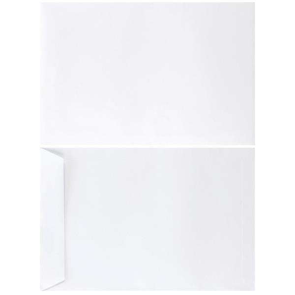 Croxley E35 Pocket Envelopes Tropical Seal White 133306, Box of 250