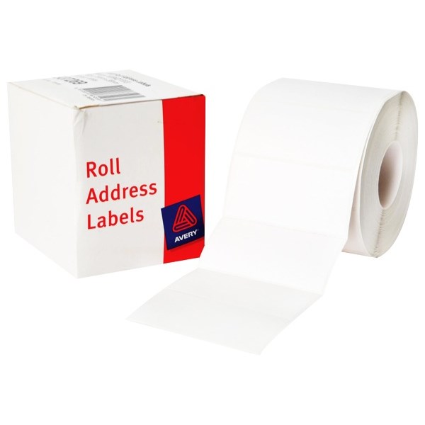 Avery DMR7638RA, Roll Address Labels 38x76mm, Box of 1000 OfficeMax NZ