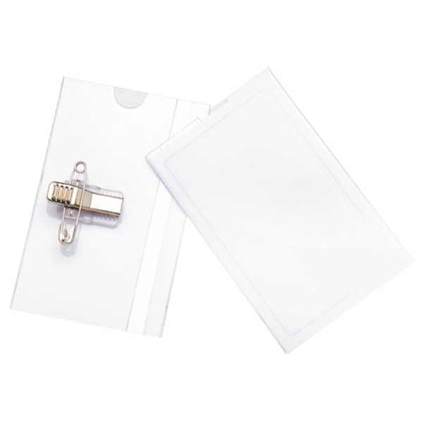 OfficeMax Name Badge with Pin & Clip OfficeMax NZ