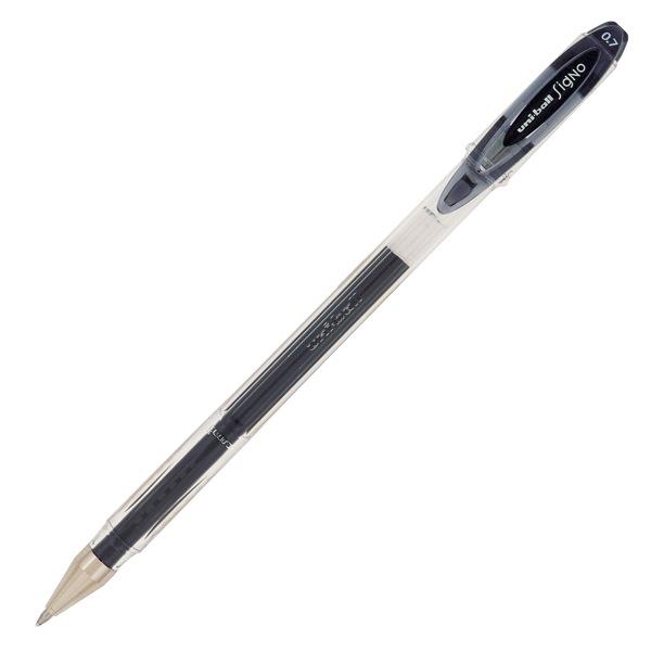 Uniball Signo UM120 Black Rollerball Pen Medium Tip OfficeMax NZ