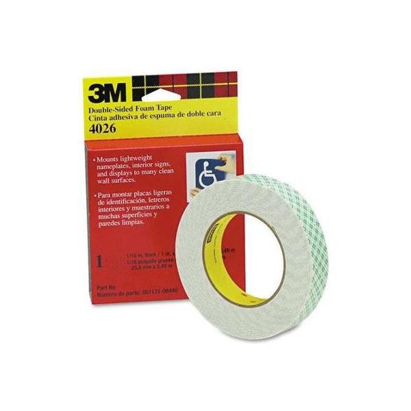 3M™ Scotch® 4026 Double Sided Foam Tape 19mm x 33m OfficeMax NZ