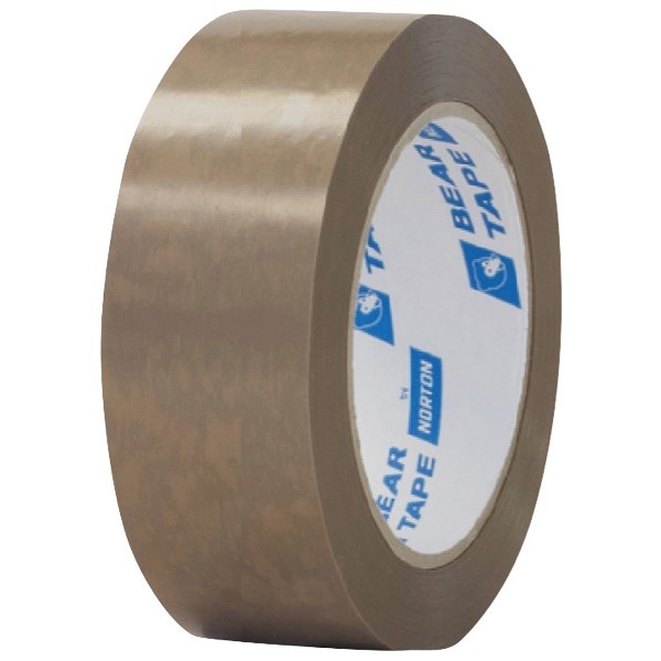 Bear 520 Vinyl Packaging Tape 38mm x 55m Brown OfficeMax NZ