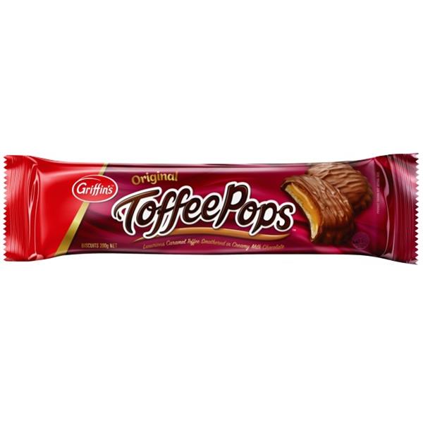 Griffin's Toffee Pops Biscuits 200g OfficeMax NZ