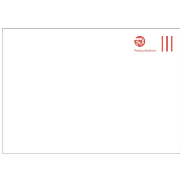NZ Post C5 Postage Paid Envelopes Seal Easi White 133719, Pack of 10