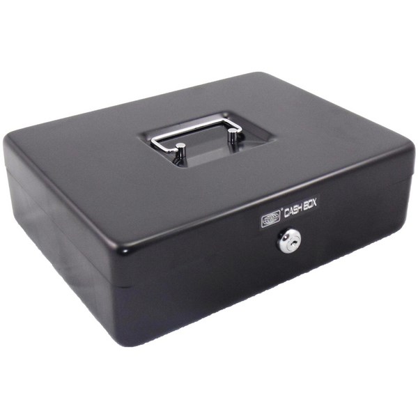 Acme Cash Box 300mm Black OfficeMax NZ