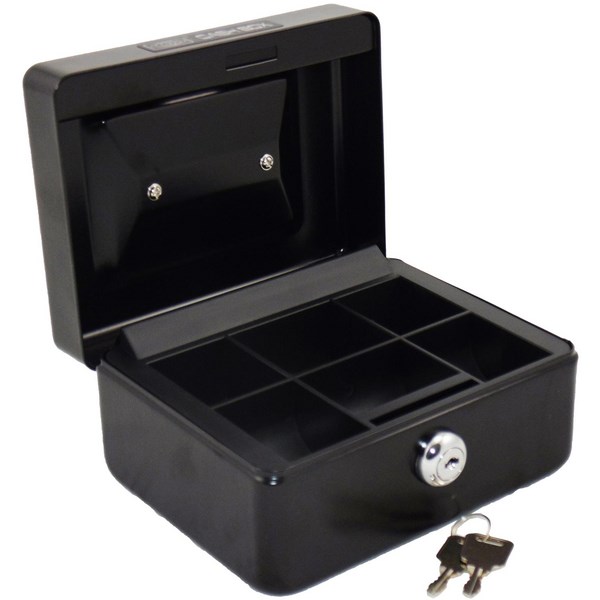 Acme Cash Box 152mm Black OfficeMax NZ