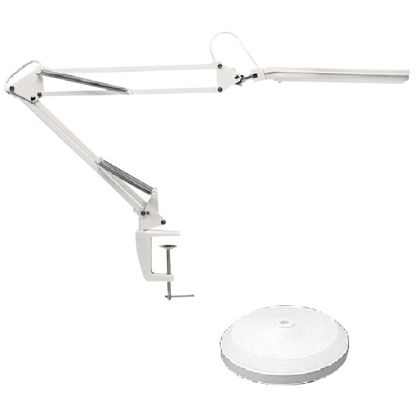 Superlux Equipoise FL Lamp With Heavy Table Base White OfficeMax NZ