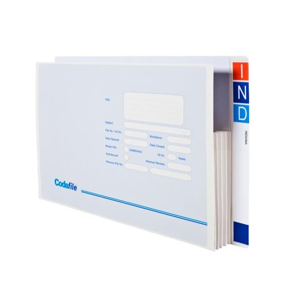 Codafile Concertina File 156351 100mm Capacity OfficeMax NZ