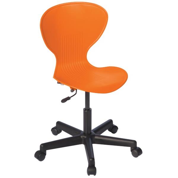 Echo Swivel Chair Orange OfficeMax NZ