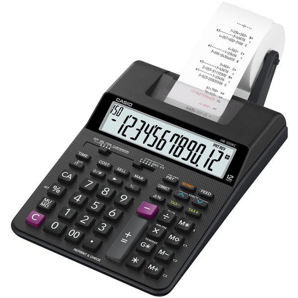 Casio HR100RC Printing Calculator OfficeMax NZ