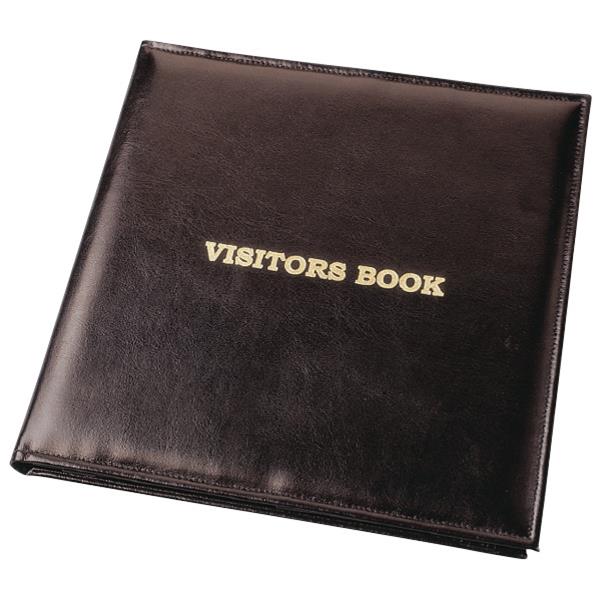 Kalamazoo Visitors Book Cover Leather OfficeMax NZ