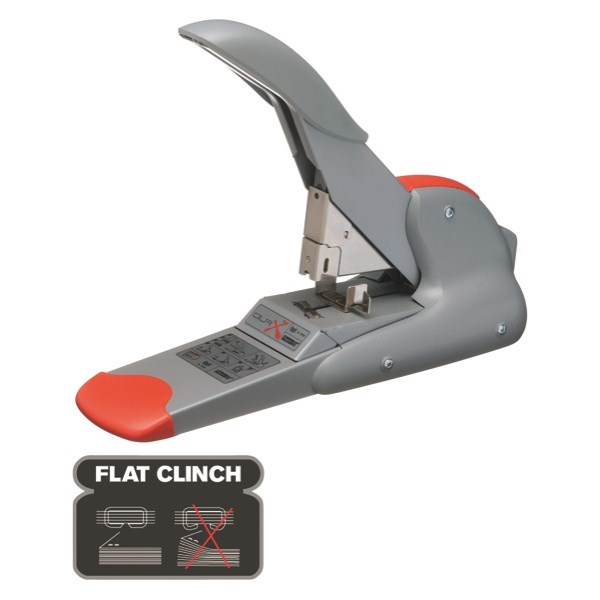 Rapid Duax Heavy Duty Stapler 170 Sheet Grey/Orange OfficeMax NZ