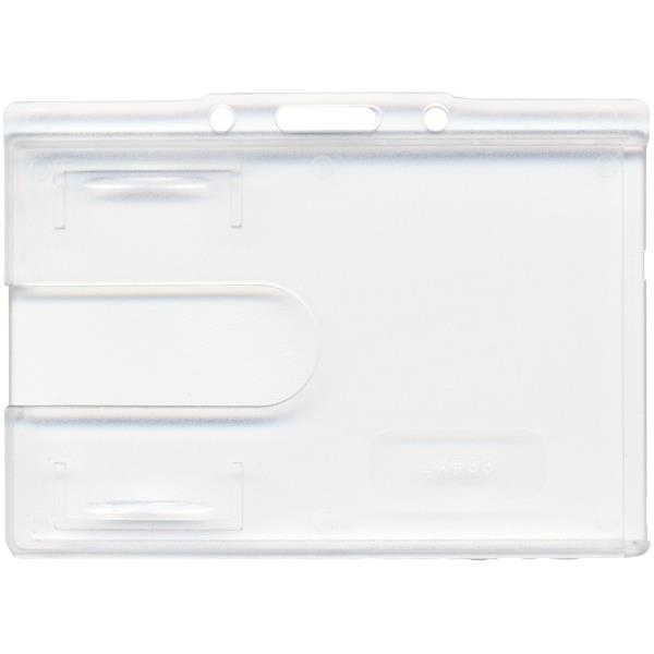 ID Card Holder Single Sided Rigid Clear, Pack of 25 OfficeMax NZ