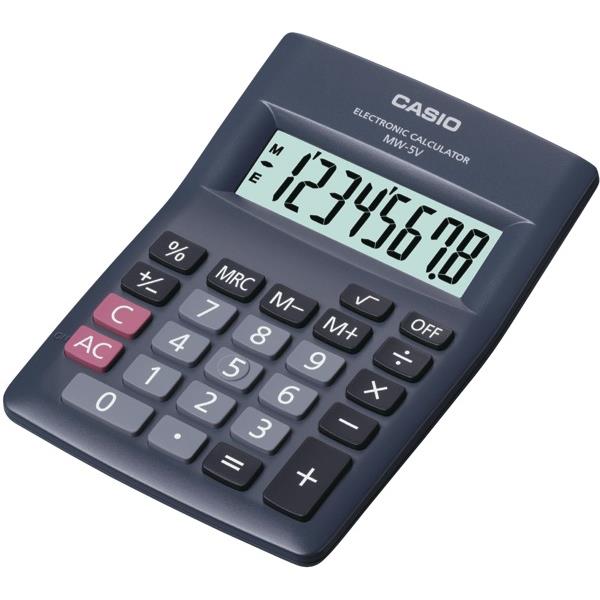 Casio MW5VBK Pocket Calculator OfficeMax NZ