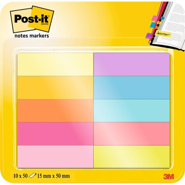 Postit® Flags 67010AB Page Marker 4 Colours 500 Flags OfficeMax NZ