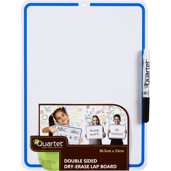 Quartet Double Sided Lapboard Whiteboard 305 x 230mm