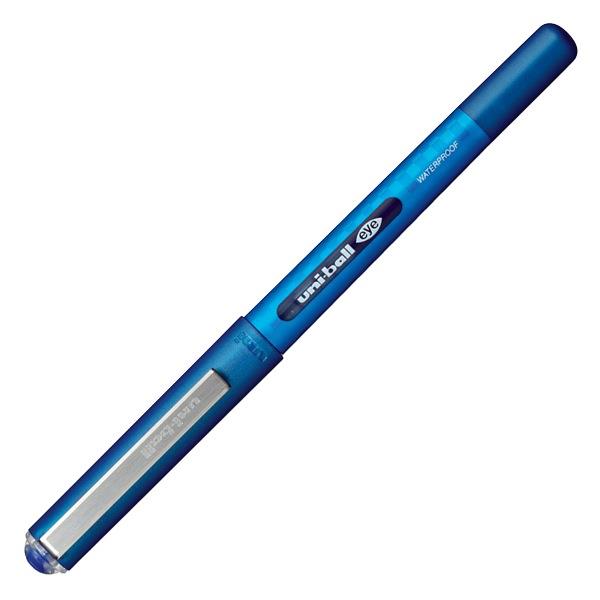 uniball Eye UB157D Blue Rollerball Pen Medium Tip OfficeMax NZ