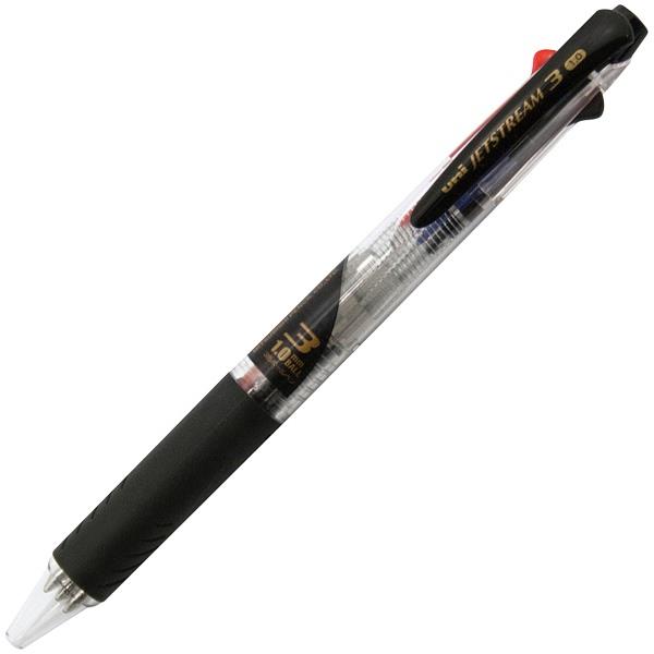 Uni Jetstream 3 Colour Retractable Gel Rollerball Pen Fine Tip