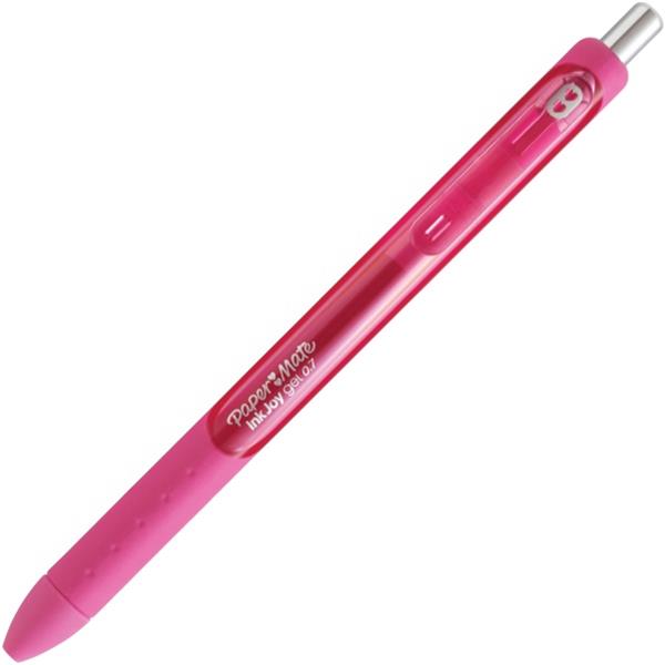 Paper Mate Pink Inkjoy Gel Ballpoint Pen Fine Tip OfficeMax NZ