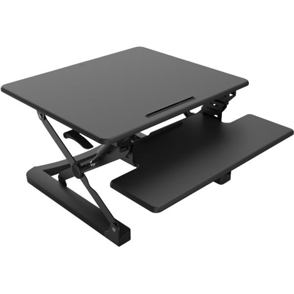 DTR Single Monitor Stand & Keyboard Lift 680mm Black OfficeMax NZ