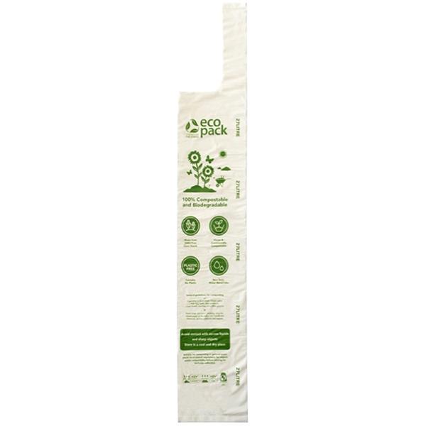 Ecopack Compostable Rubbish Bag 27L, Roll of 20 OfficeMax NZ