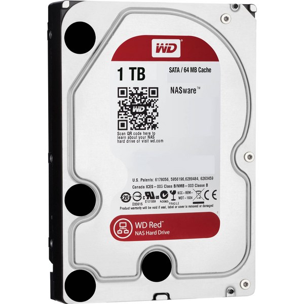 Western Digital Red NAS Hard Drive 1TB Silver & Black OfficeMax NZ