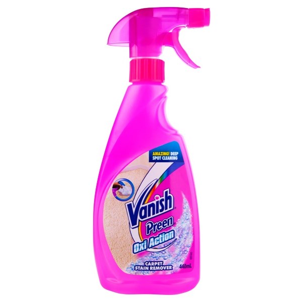 Vanish Preen Oxi Action Carpet Cleaner 440ml OfficeMax NZ