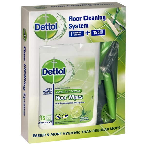 Dettol Floor Cleaning System Complete Kit OfficeMax NZ